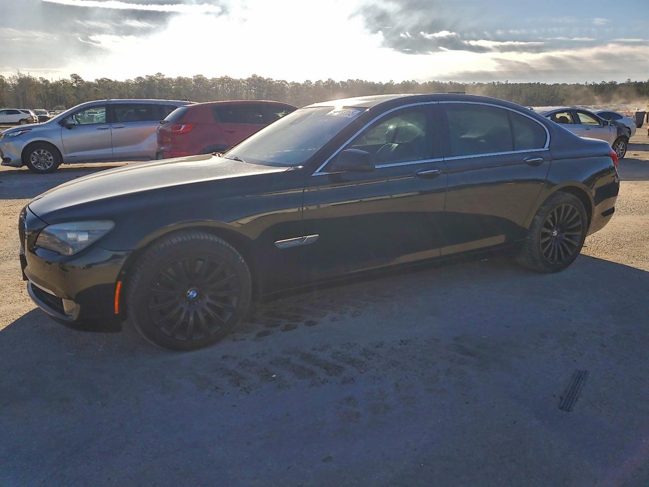 2010 Bmw 750 I Black vin: WBAKA8C58ACY36096