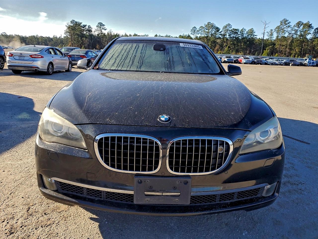 2010 Bmw 750 I Black vin: WBAKA8C58ACY36096