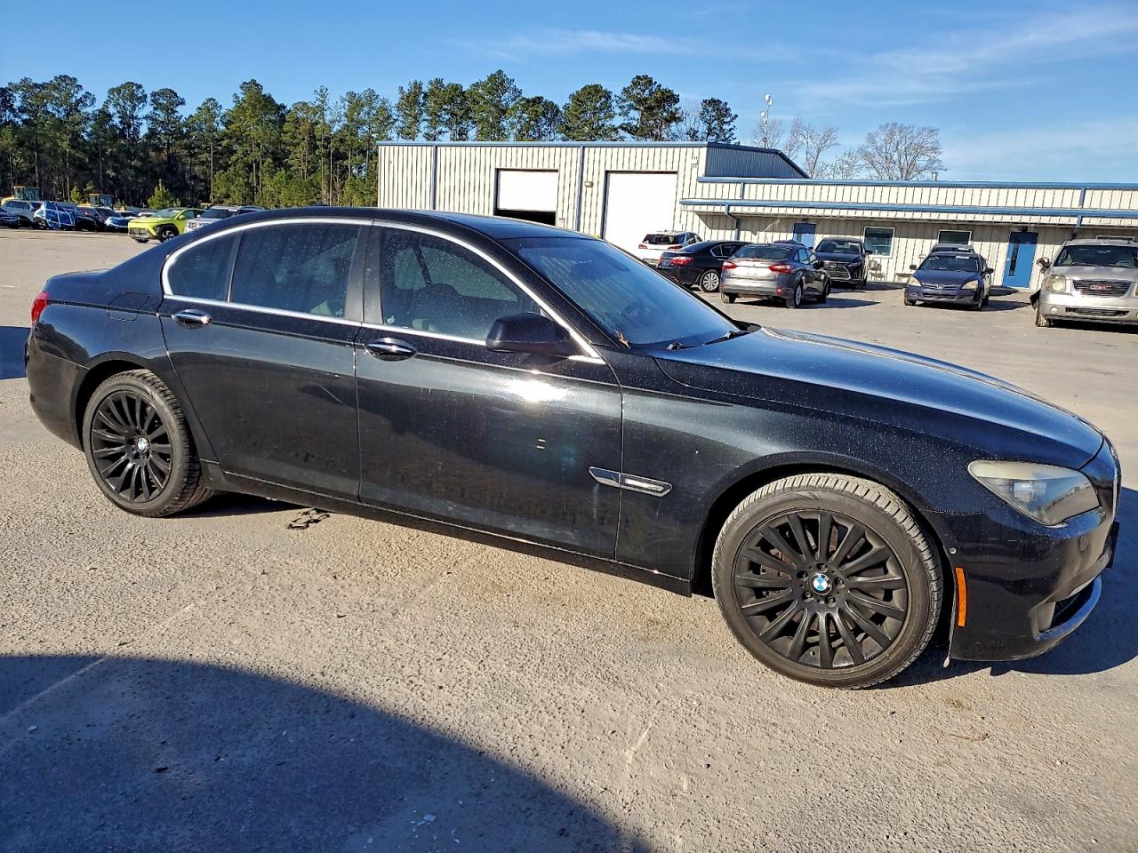 2010 Bmw 750 I Black vin: WBAKA8C58ACY36096