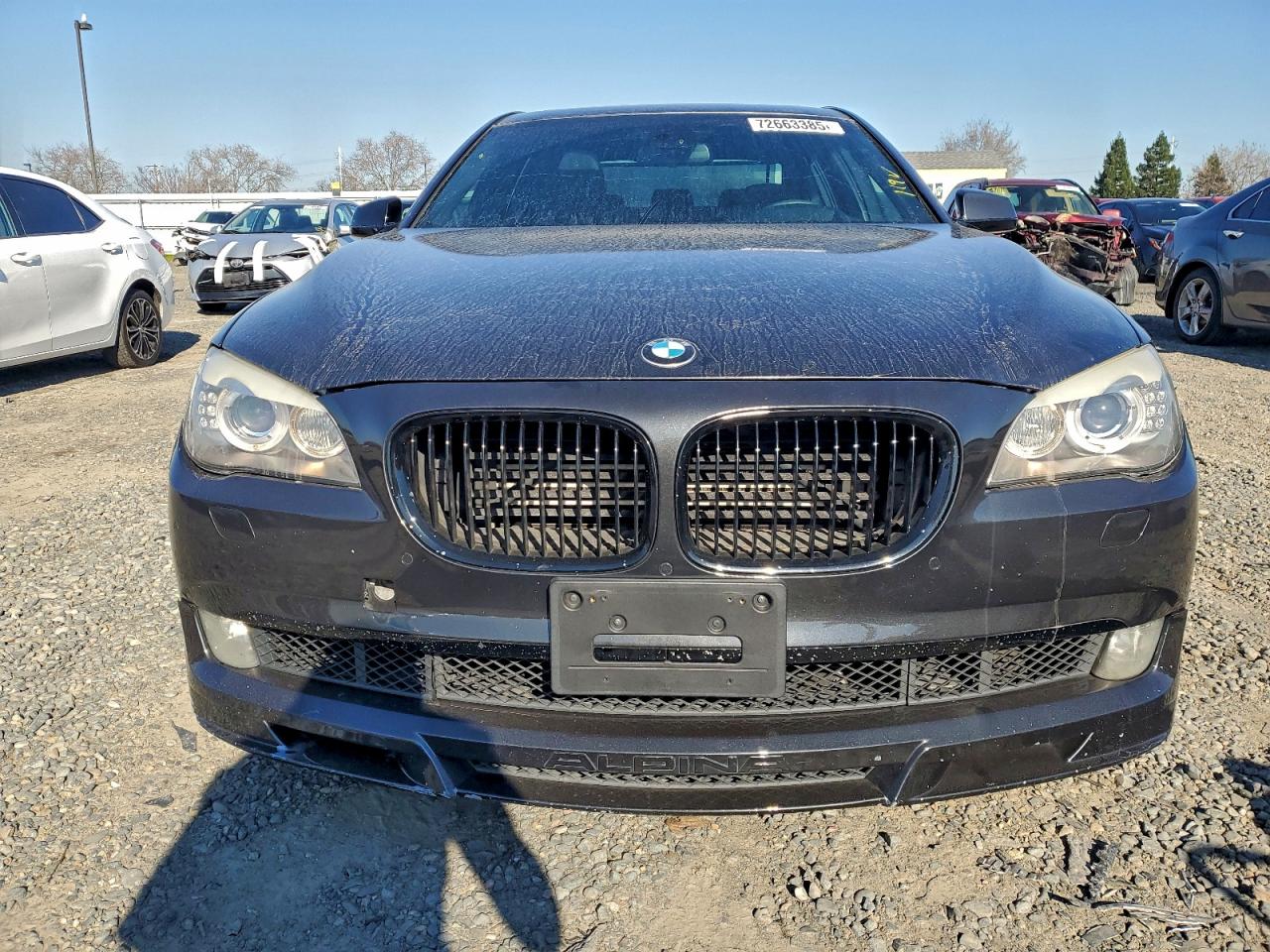 2011 Bmw Alpina B7 Gray vin: WBAKA8C58BC446911