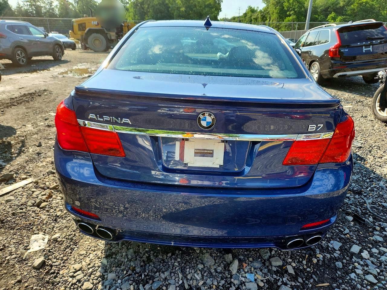 2011 Bmw Alpina B7 Blue vin: WBAKA8C5XBC446828