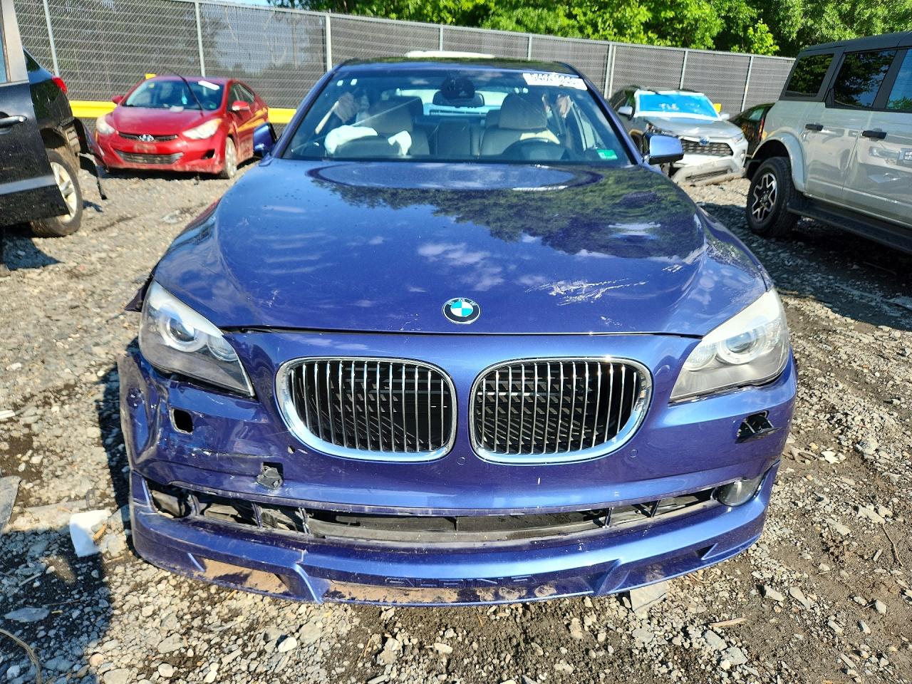 2011 Bmw Alpina B7 Blue vin: WBAKA8C5XBC446828