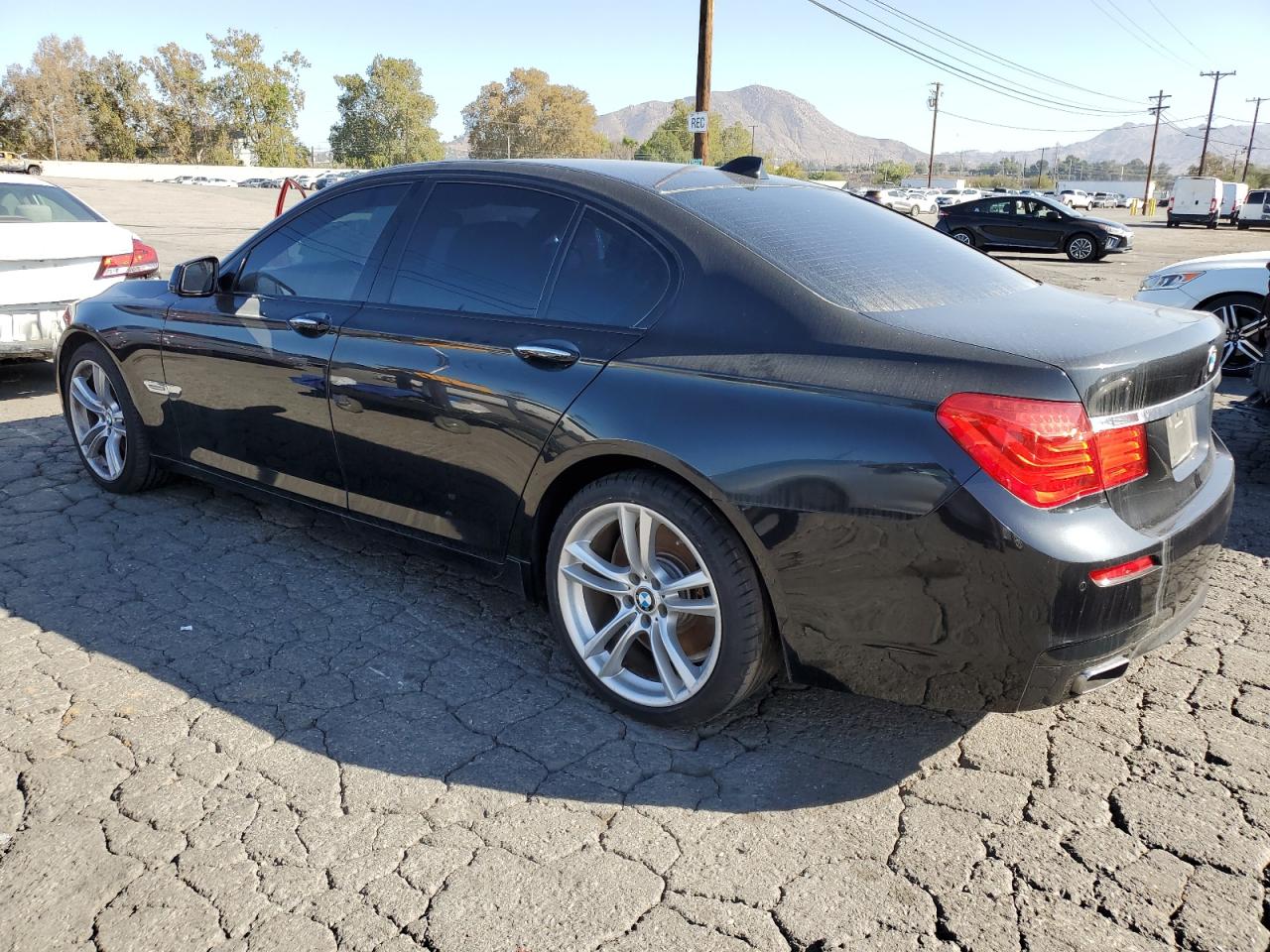 2011 Bmw 750 I Black vin: WBAKA8C5XBCY36358