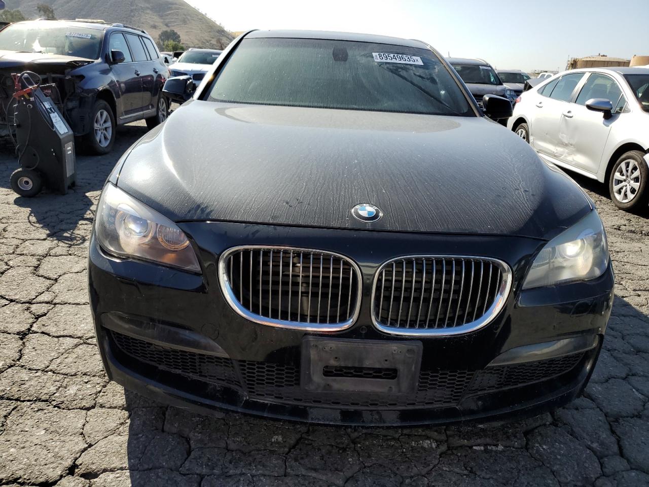 2011 Bmw 750 I Black vin: WBAKA8C5XBCY36358