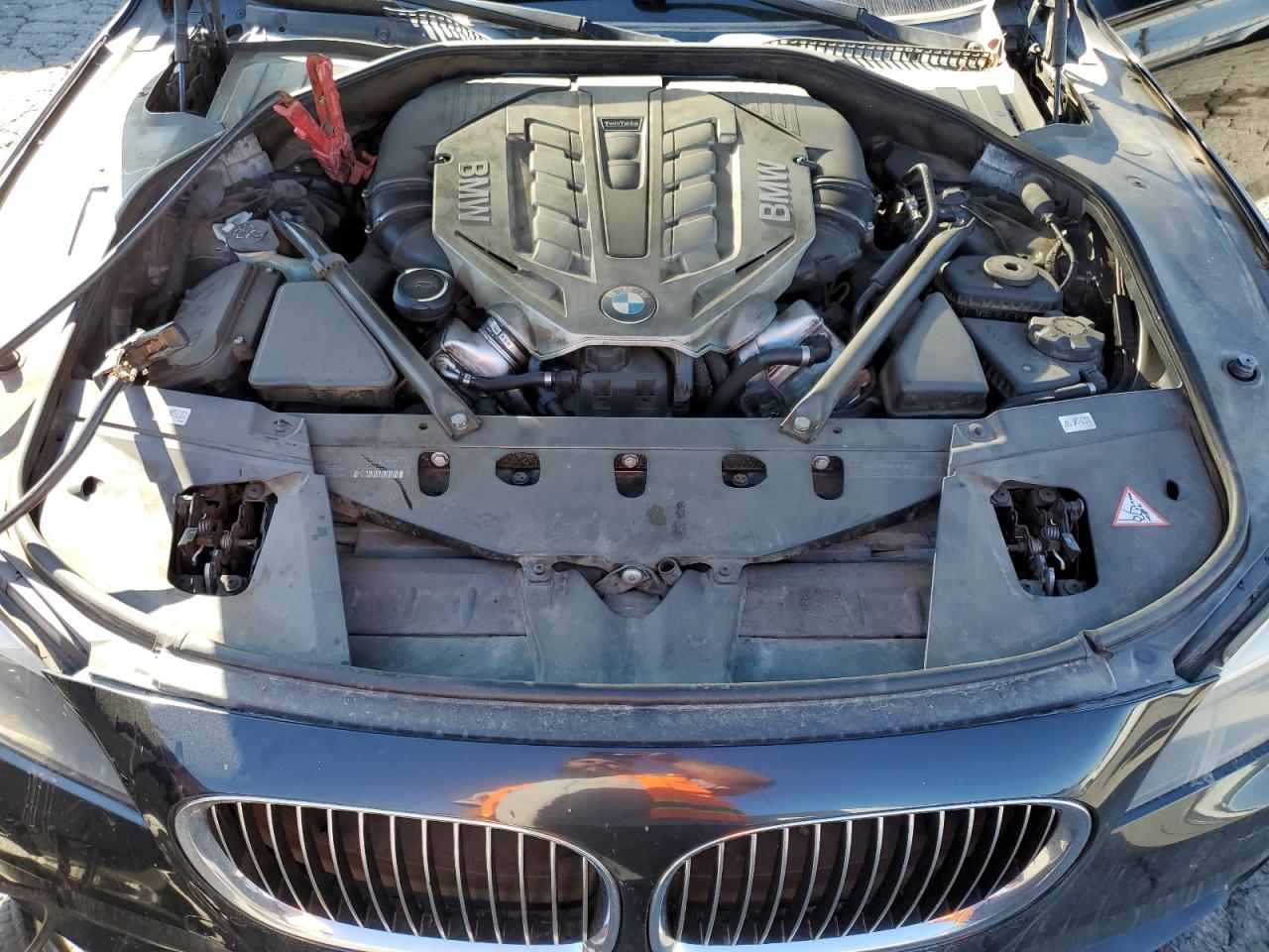 2011 Bmw 750 I Black vin: WBAKA8C5XBCY36358