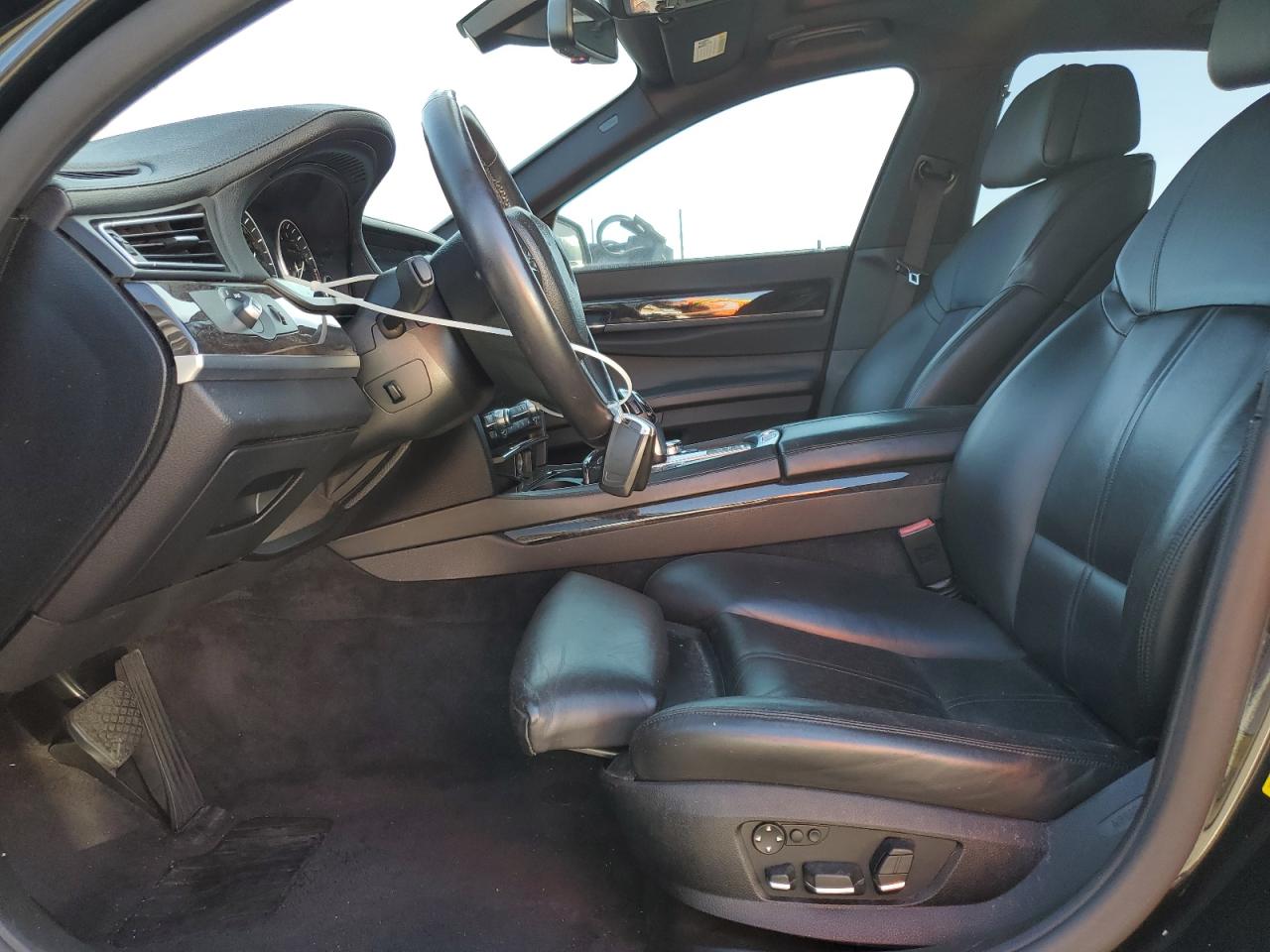 2011 Bmw 750 I Black vin: WBAKA8C5XBCY36358