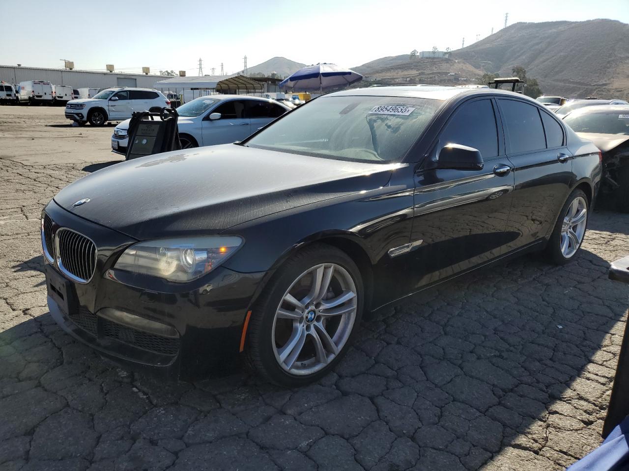 2011 Bmw 750 I Black vin: WBAKA8C5XBCY36358
