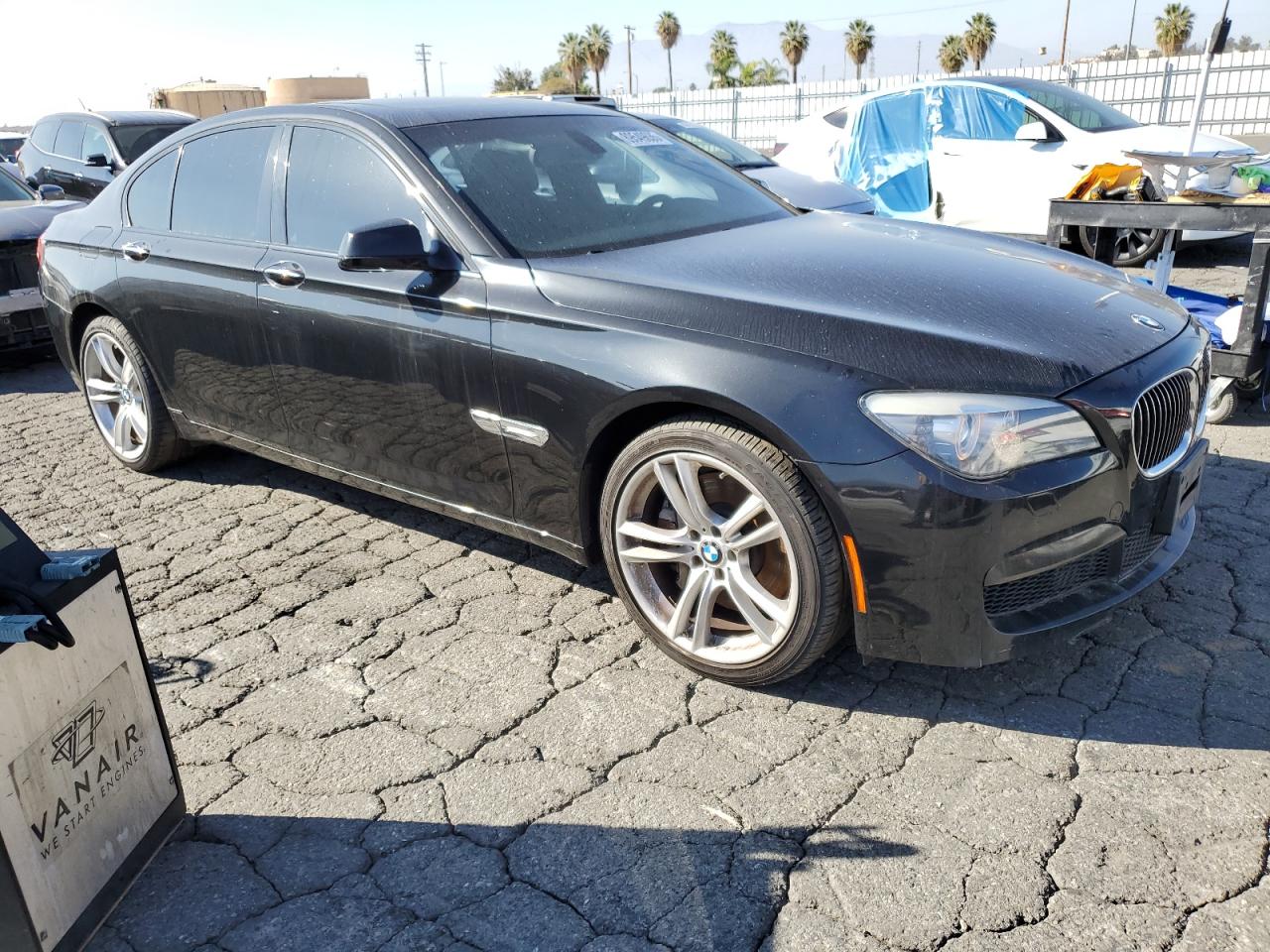2011 Bmw 750 I Black vin: WBAKA8C5XBCY36358
