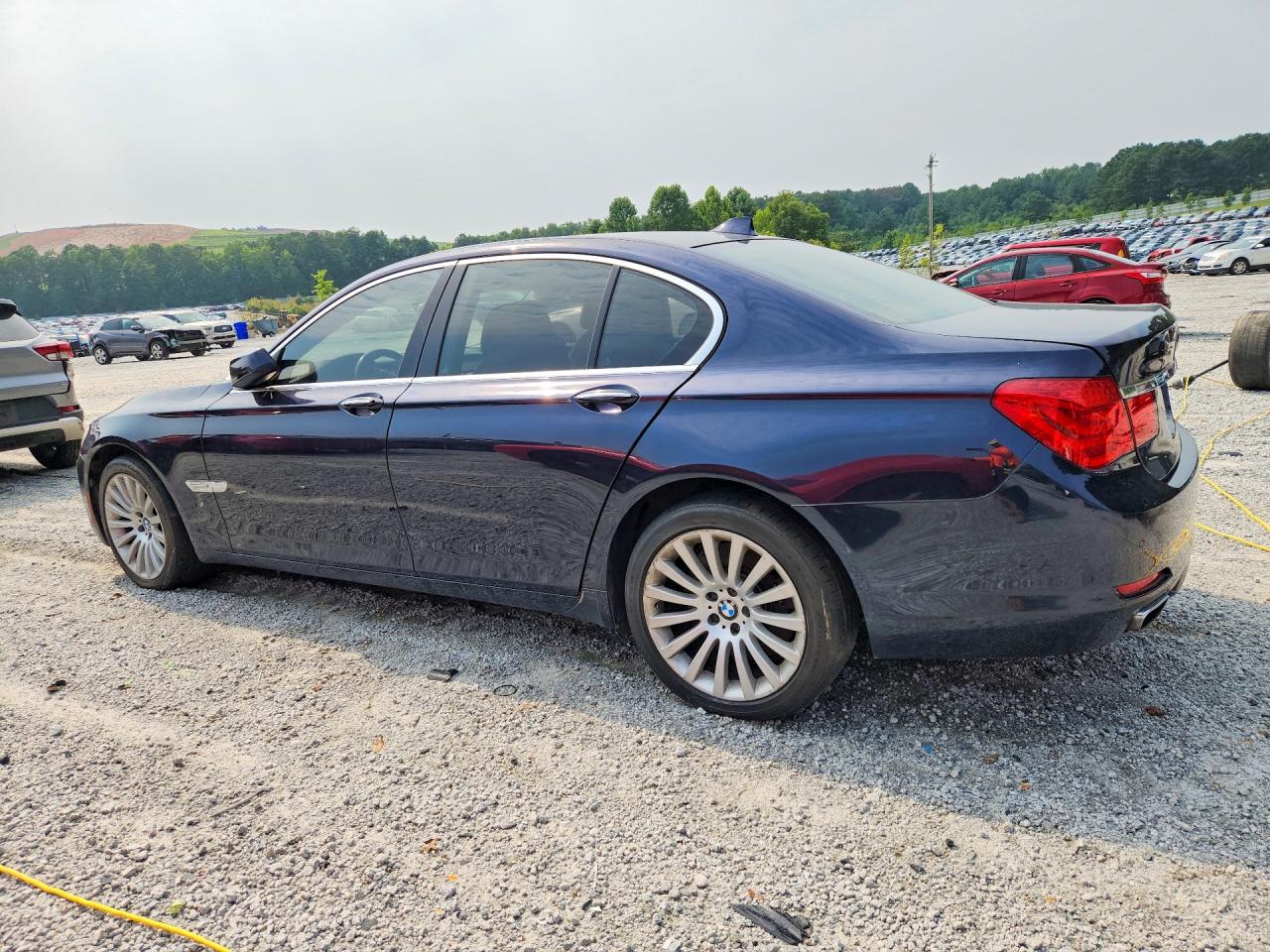2012 Bmw Alpina B7 Синий vin: WBAKA8C5XCDS99955