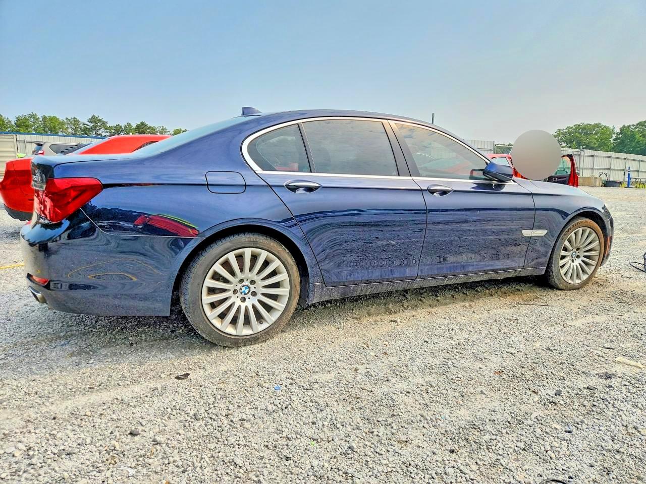 2012 Bmw Alpina B7 Синий vin: WBAKA8C5XCDS99955