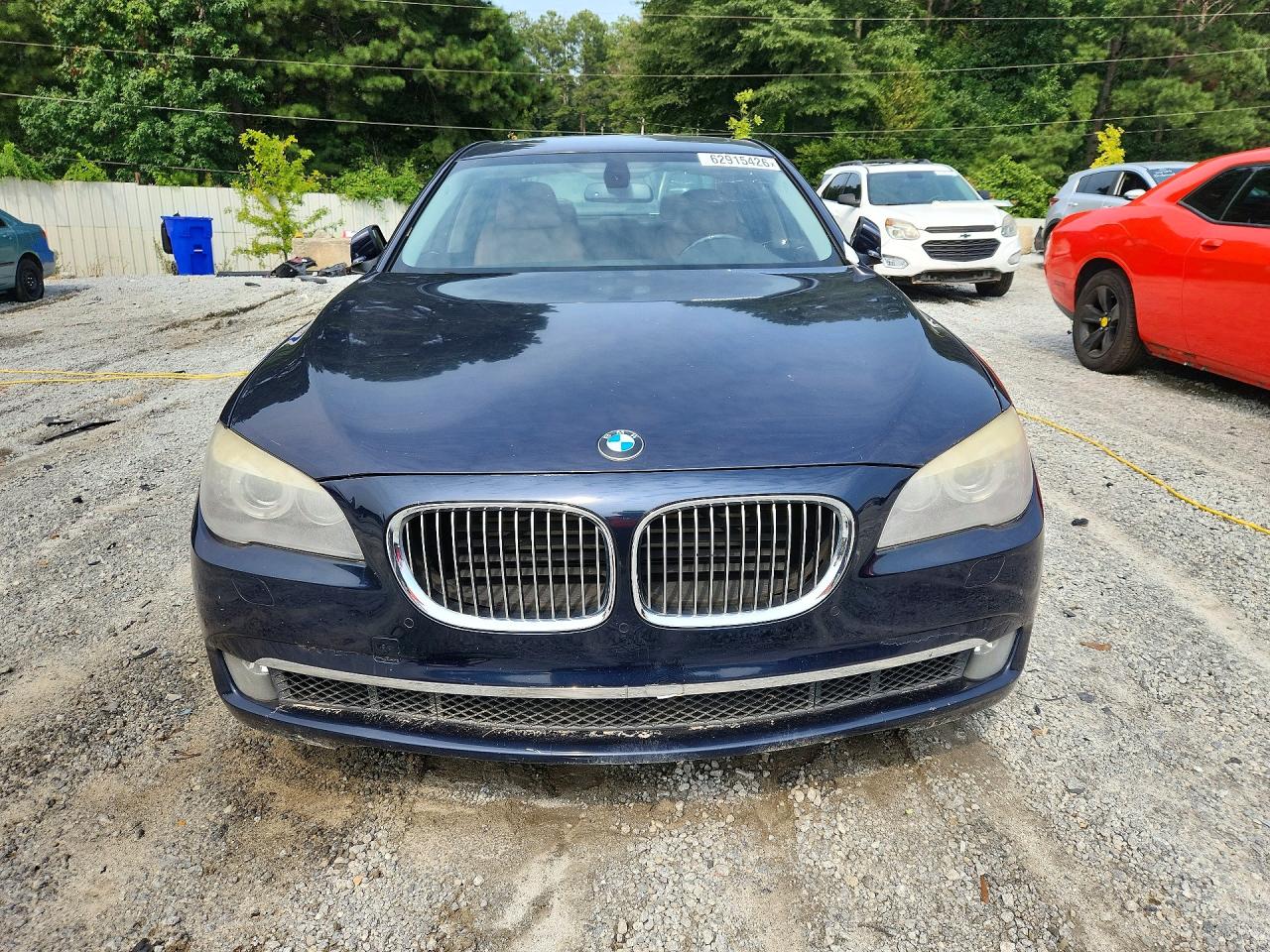 2012 Bmw Alpina B7 Синий vin: WBAKA8C5XCDS99955