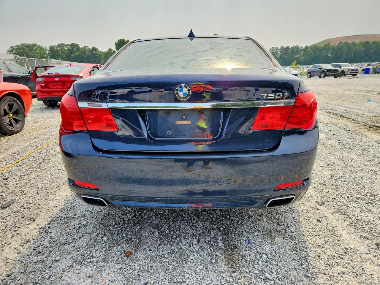2012 Bmw Alpina B7 Синий vin: WBAKA8C5XCDS99955