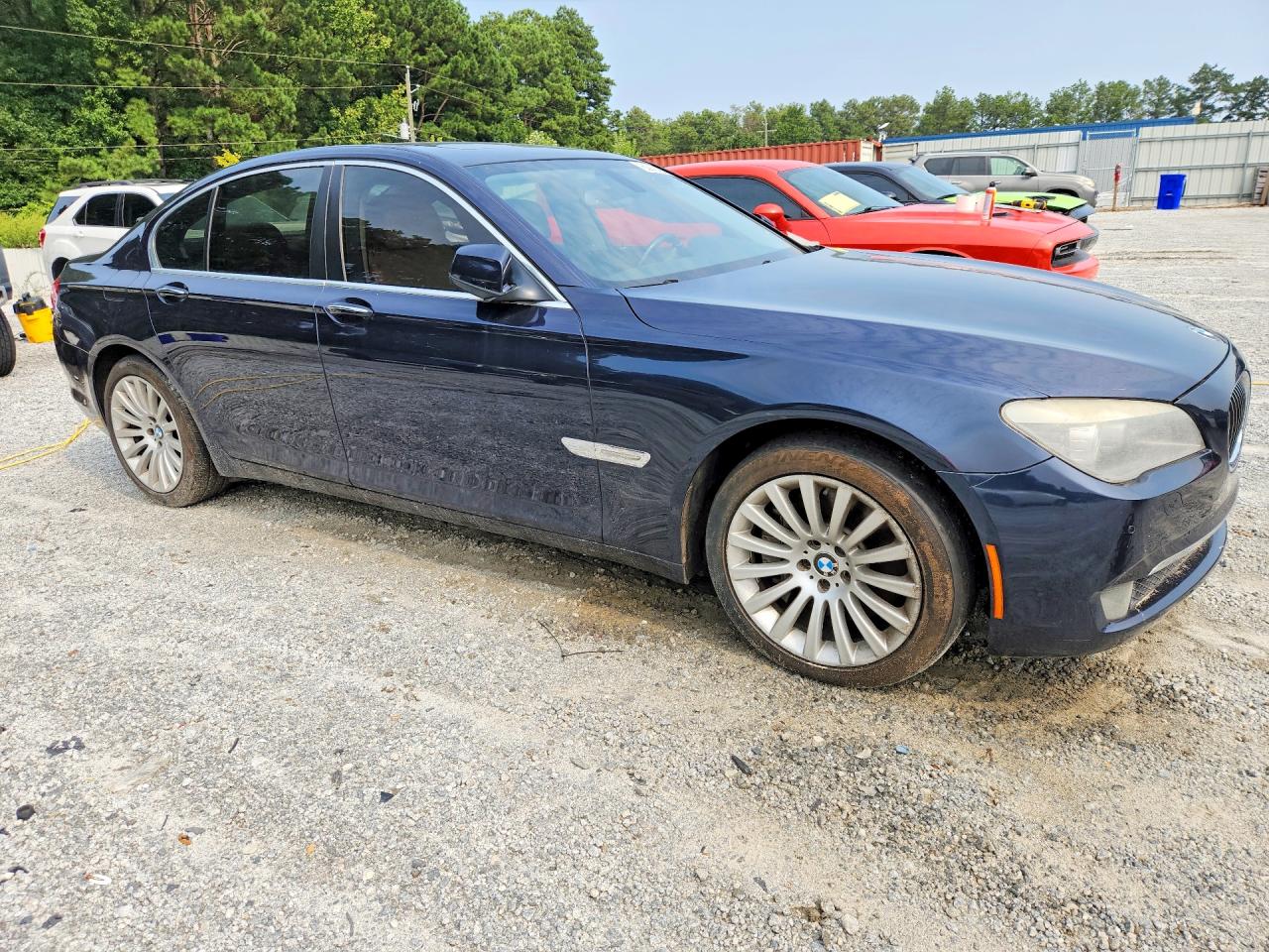 2012 Bmw Alpina B7 Синий vin: WBAKA8C5XCDS99955