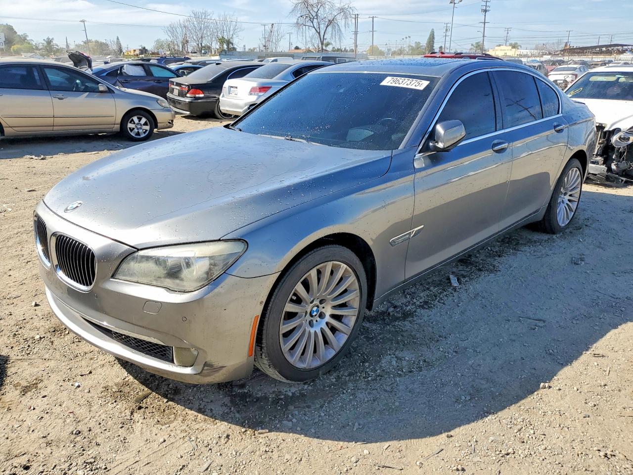 2012 Bmw Alpina B7 Серый vin: WBAKA8C5XCDX01456