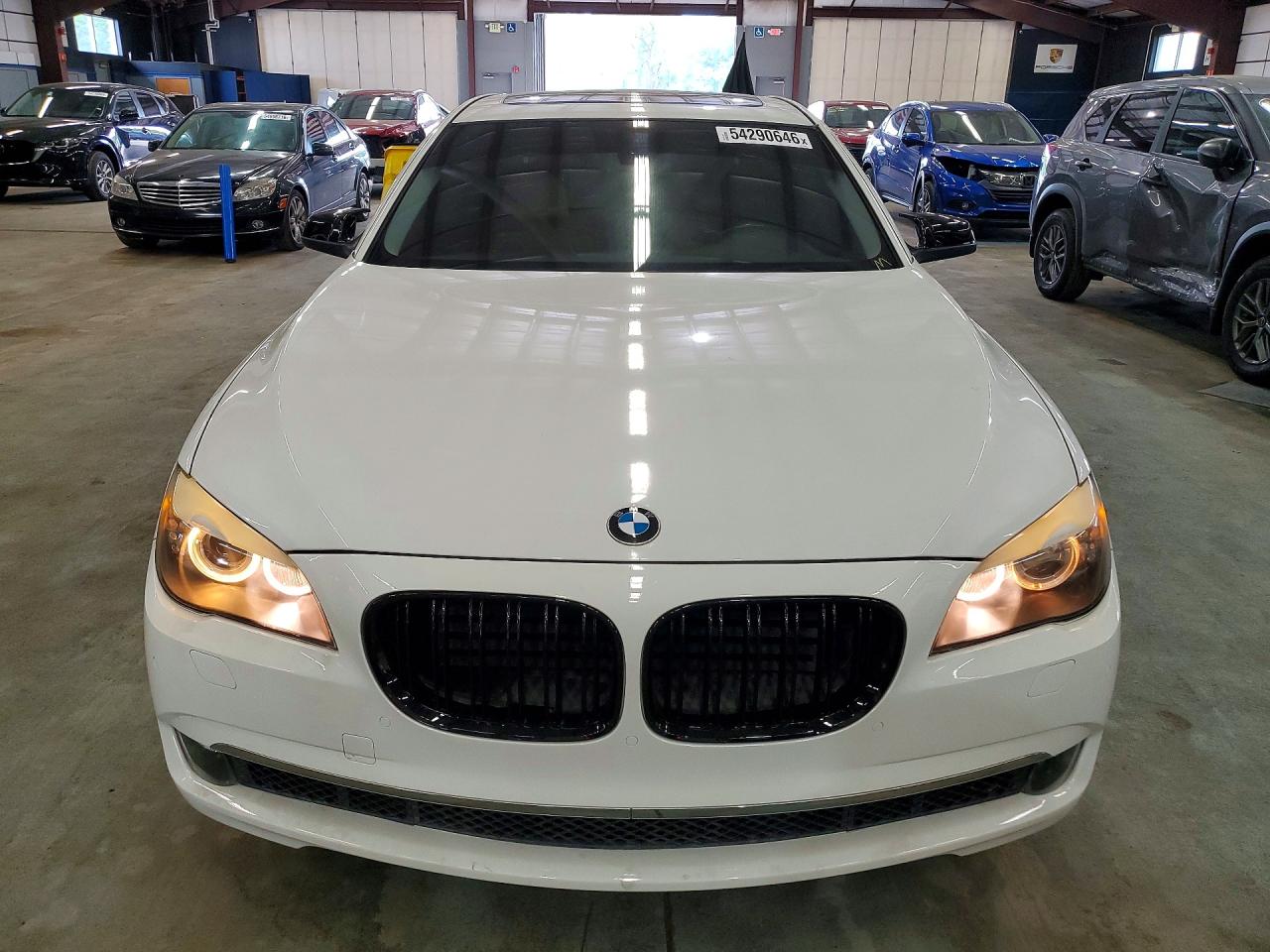 2012 Bmw 740 Li White vin: WBAKB4C50CC576026