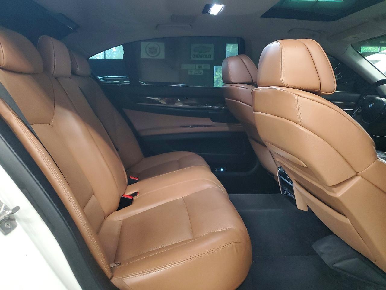 2012 Bmw 740 Li White vin: WBAKB4C50CC576026