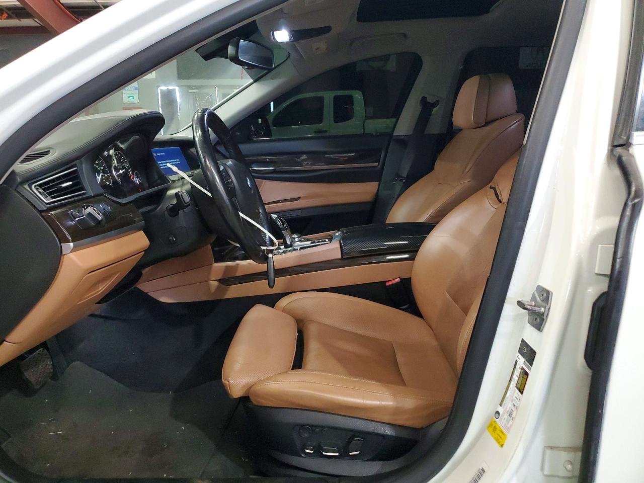 2012 Bmw 740 Li White vin: WBAKB4C50CC576026