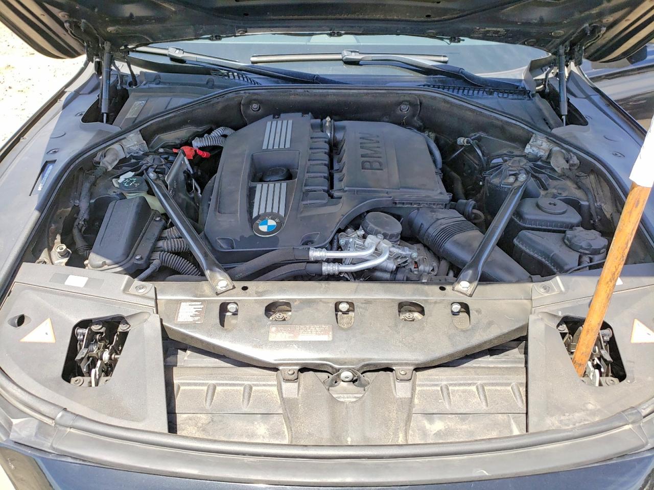 2012 Bmw 740 Li Black vin: WBAKB4C51CC577010