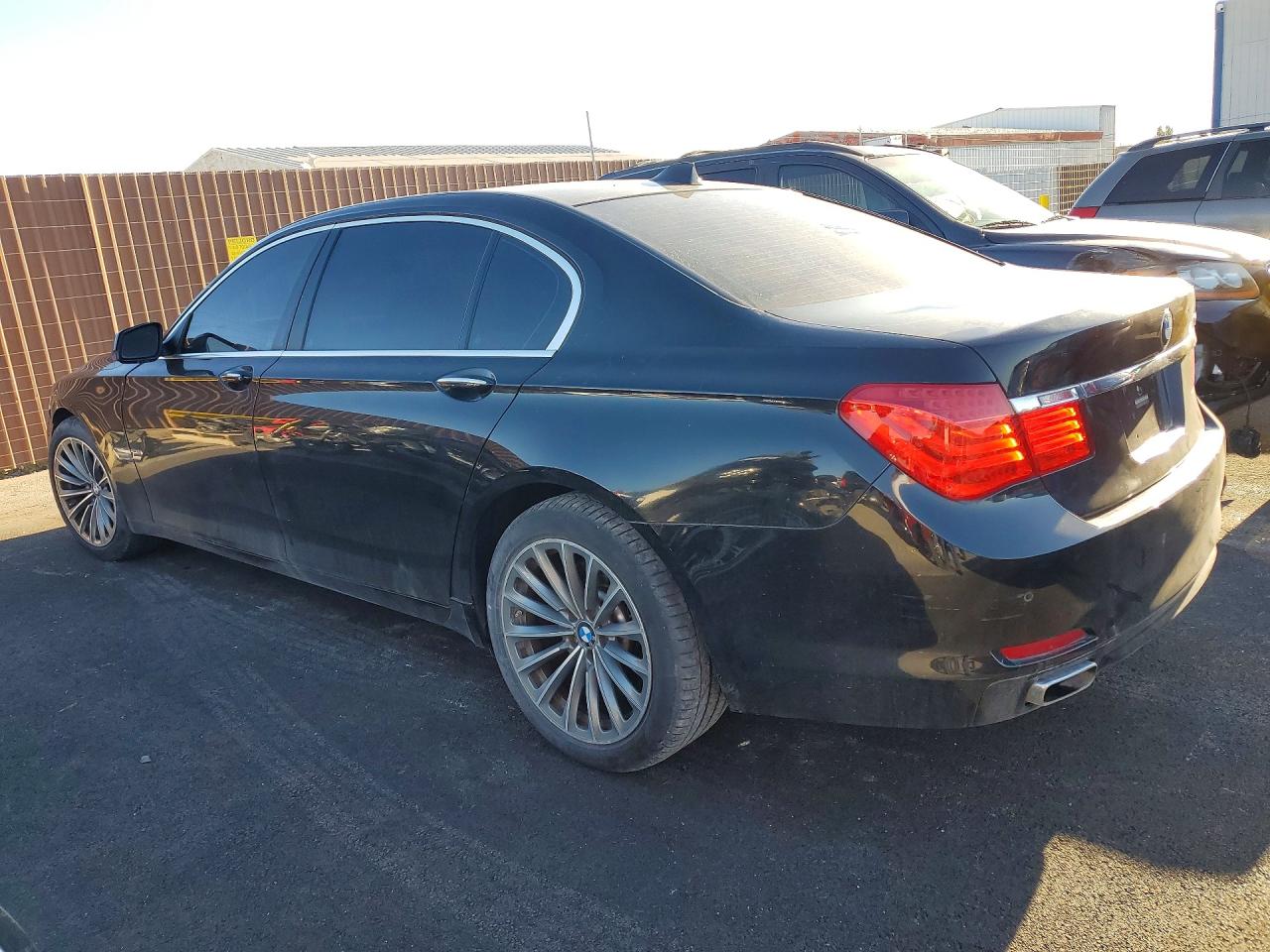 2011 Bmw 740 Li Black vin: WBAKB4C53BC573880