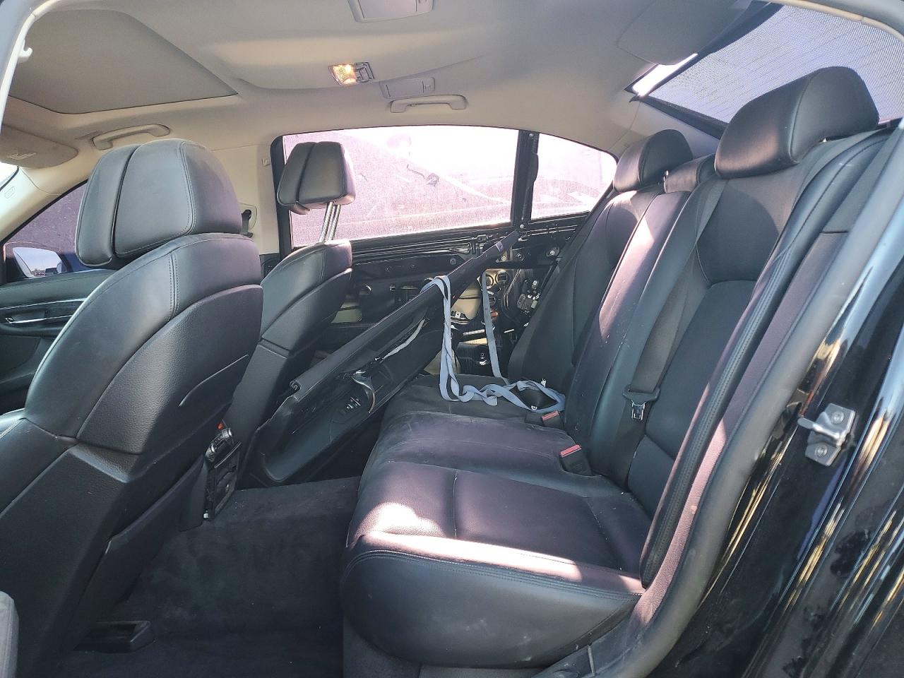 2011 Bmw 740 Li Black vin: WBAKB4C53BC573880