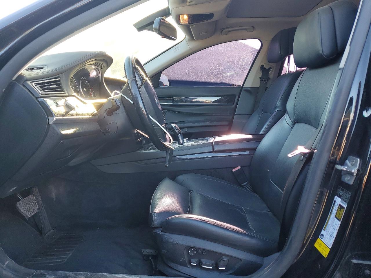 2011 Bmw 740 Li Black vin: WBAKB4C53BC573880