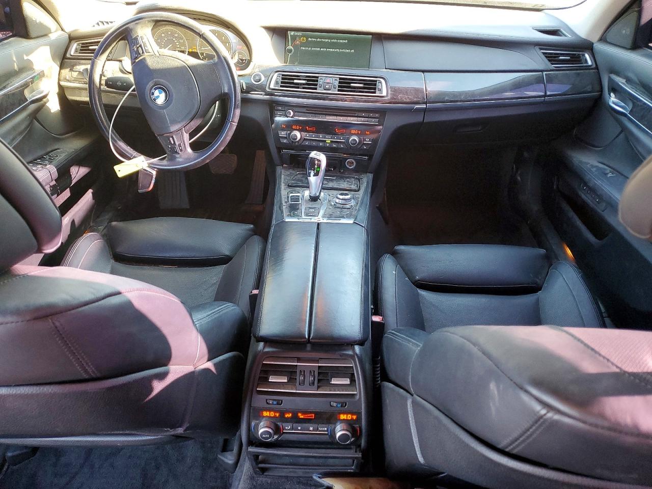 2011 Bmw 740 Li Black vin: WBAKB4C53BC573880