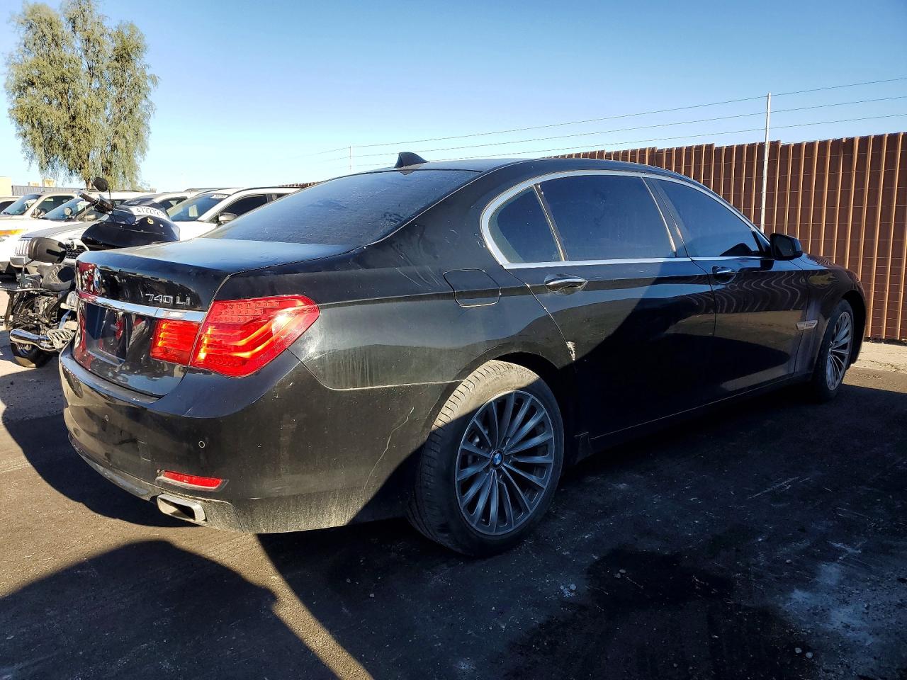 2011 Bmw 740 Li Black vin: WBAKB4C53BC573880