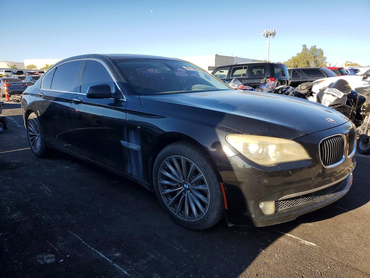 2011 Bmw 740 Li Black vin: WBAKB4C53BC573880