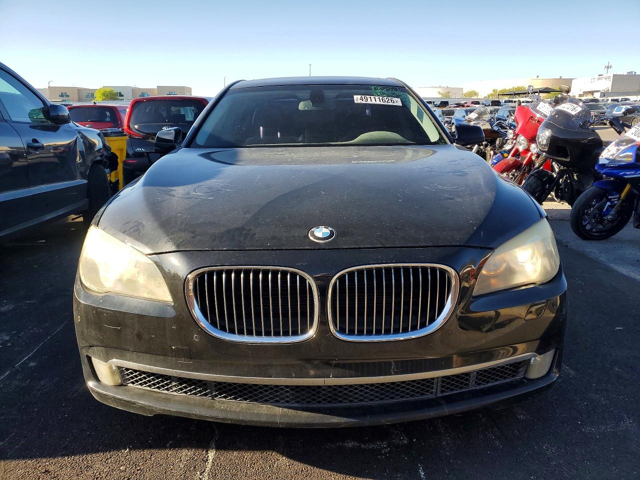 2011 Bmw 740 Li Black vin: WBAKB4C53BC573880