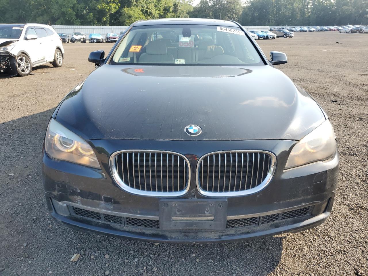 2012 Bmw 7 Series Black vin: WBAKB4C53CC575842