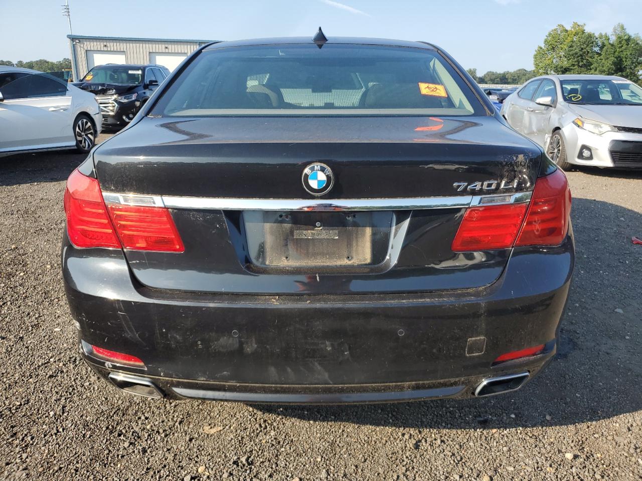 2012 Bmw 7 Series Black vin: WBAKB4C53CC575842