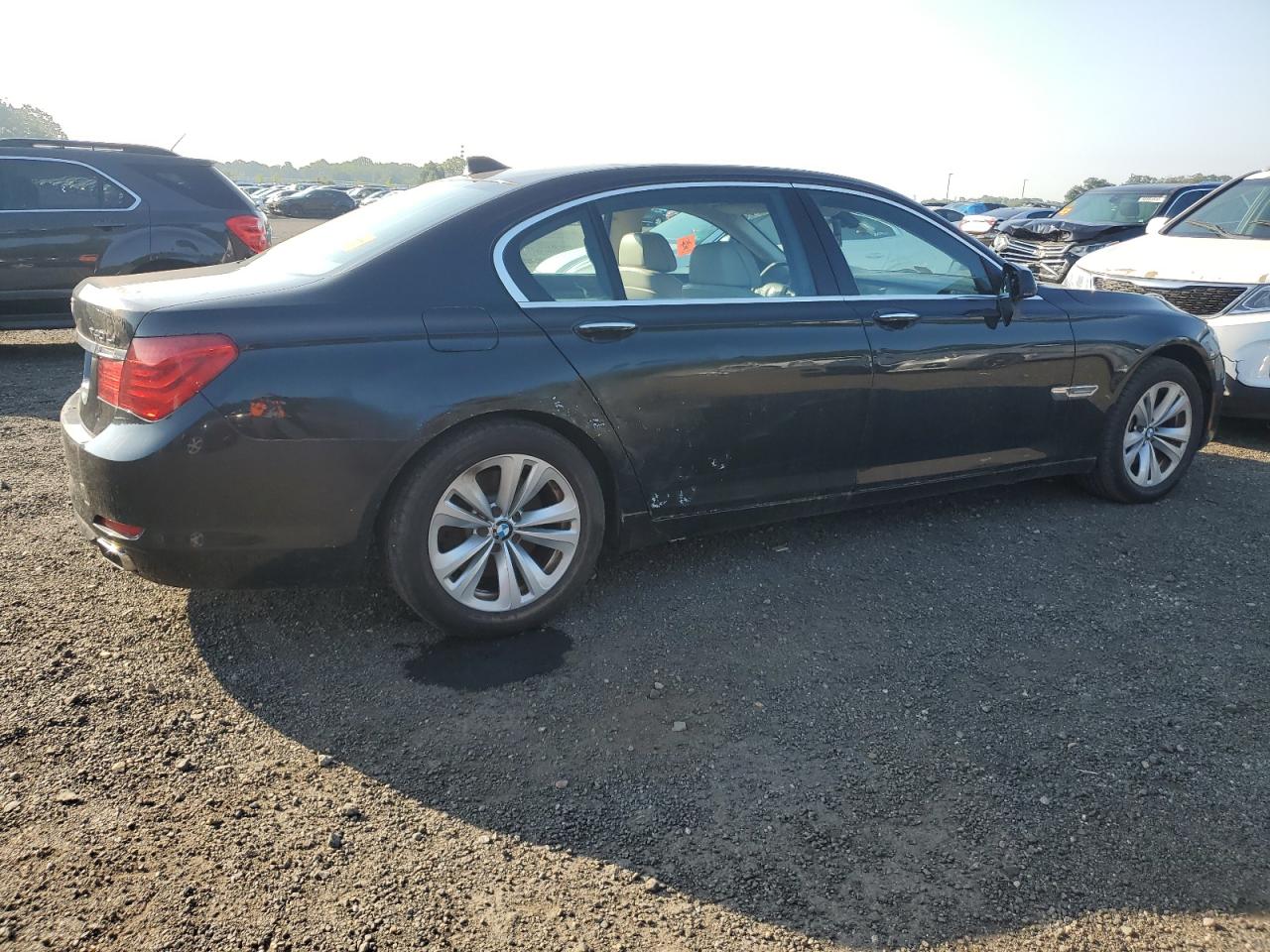 2012 Bmw 7 Series Black vin: WBAKB4C53CC575842