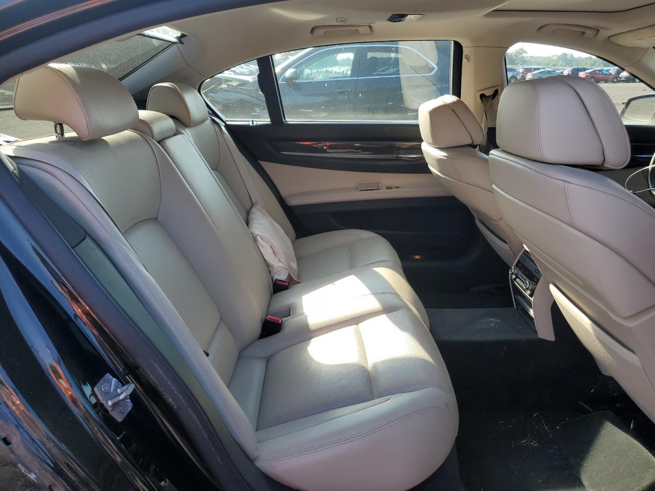 2012 Bmw 7 Series Black vin: WBAKB4C53CC575842