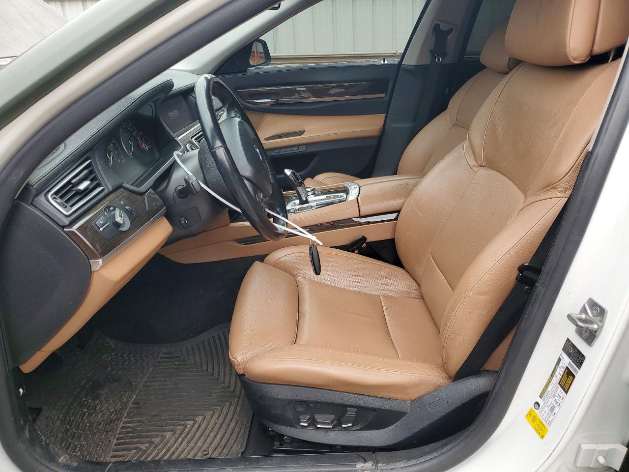 2012 Bmw 740 Li Green vin: WBAKB4C55CC576300