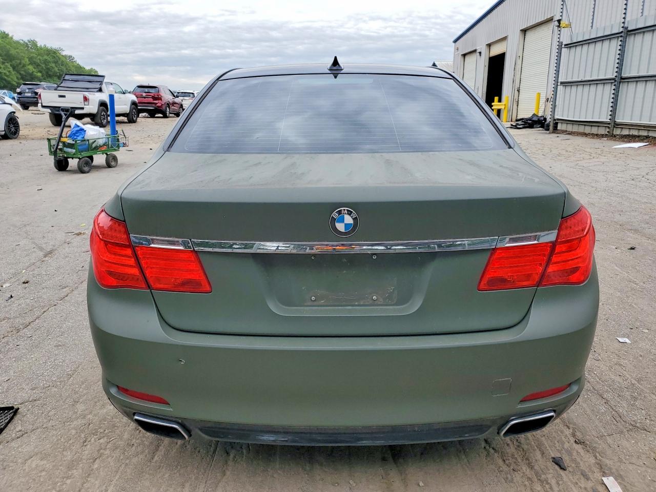 2012 Bmw 740 Li Green vin: WBAKB4C55CC576300