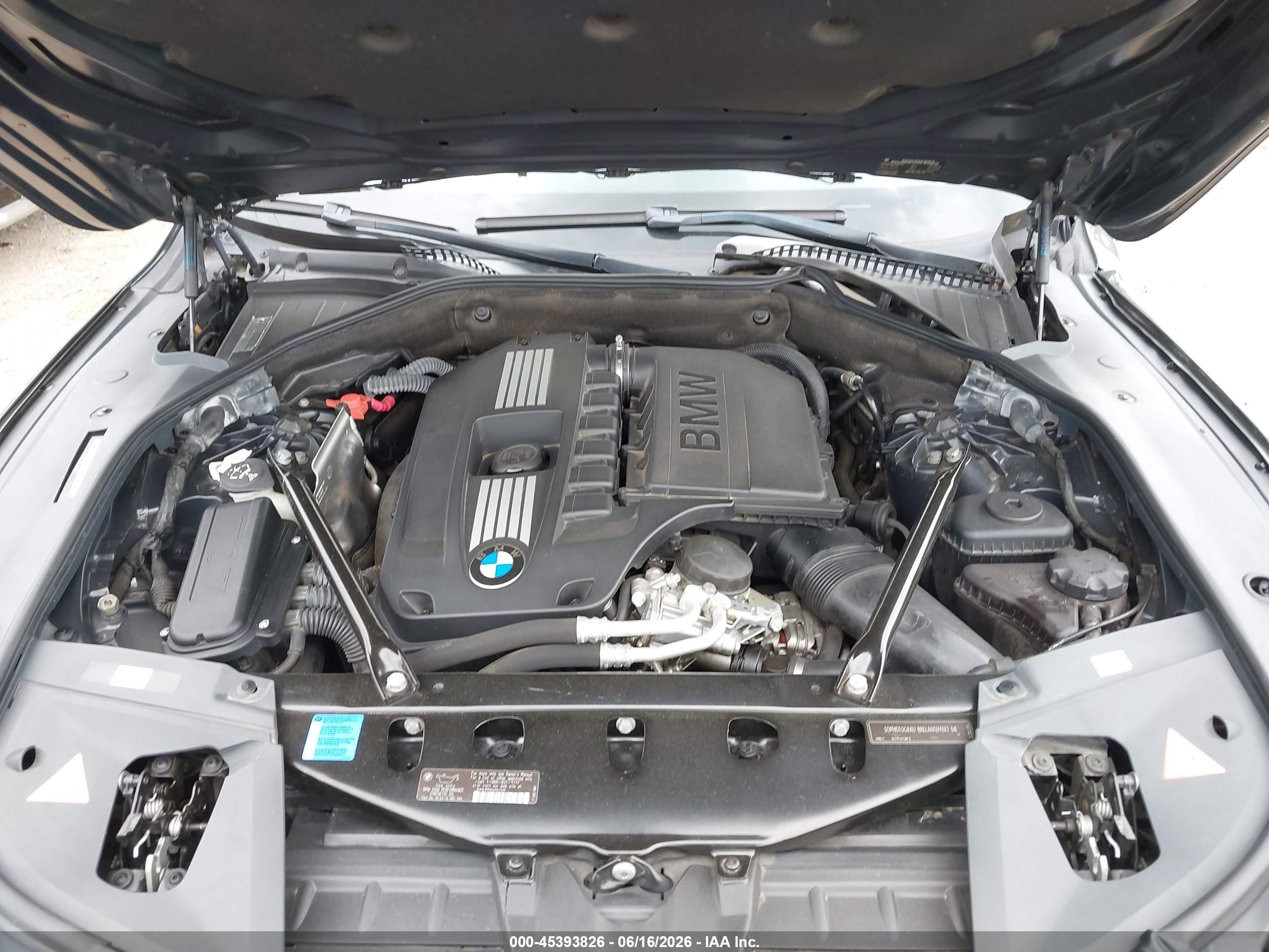 2011 Bmw 740li   Gray vin: WBAKB4C56BC392823