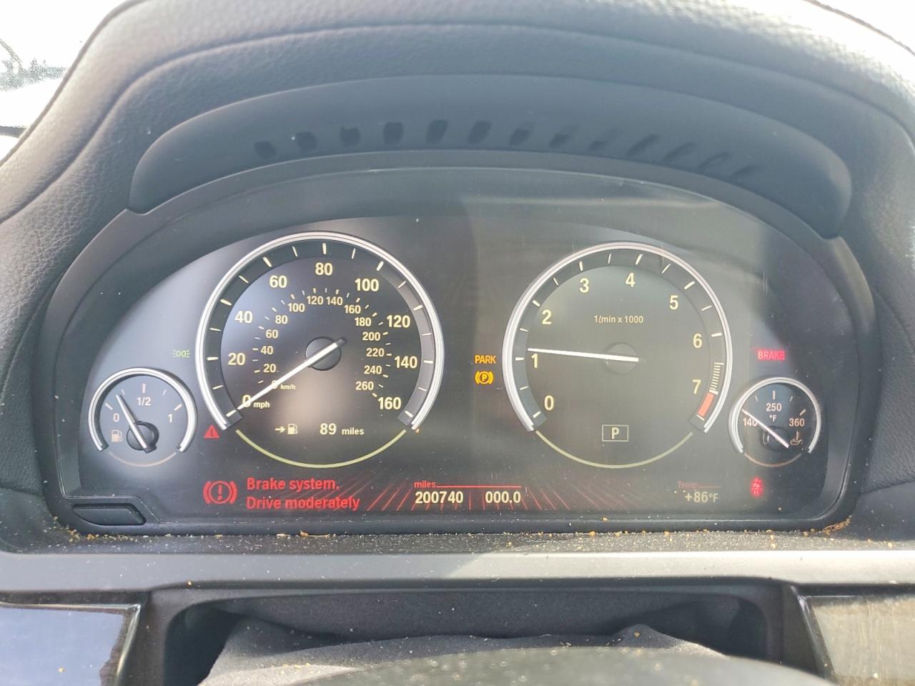 2012 Bmw 740 Li Белый vin: WBAKB4C56CC576533