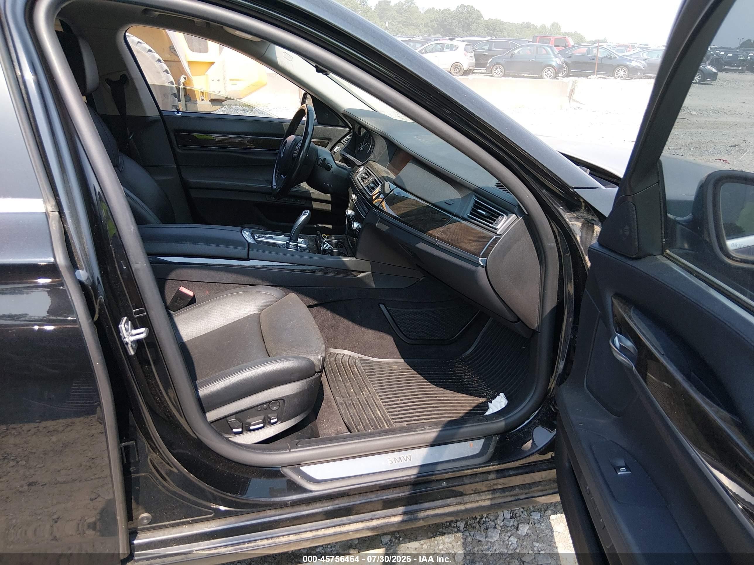 2012 Bmw 740li   Black vin: WBAKB4C58CC576467