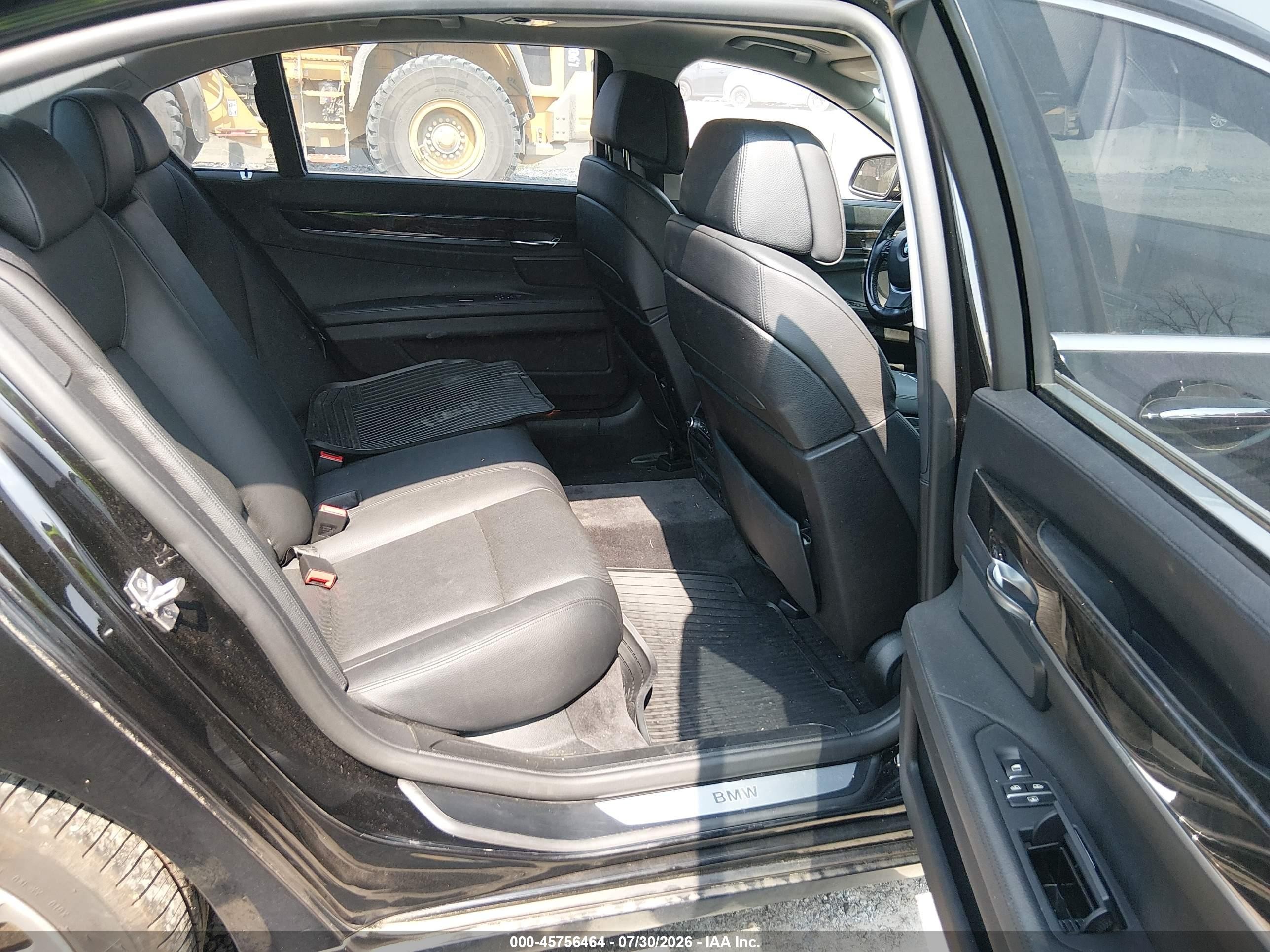 2012 Bmw 740li   Black vin: WBAKB4C58CC576467