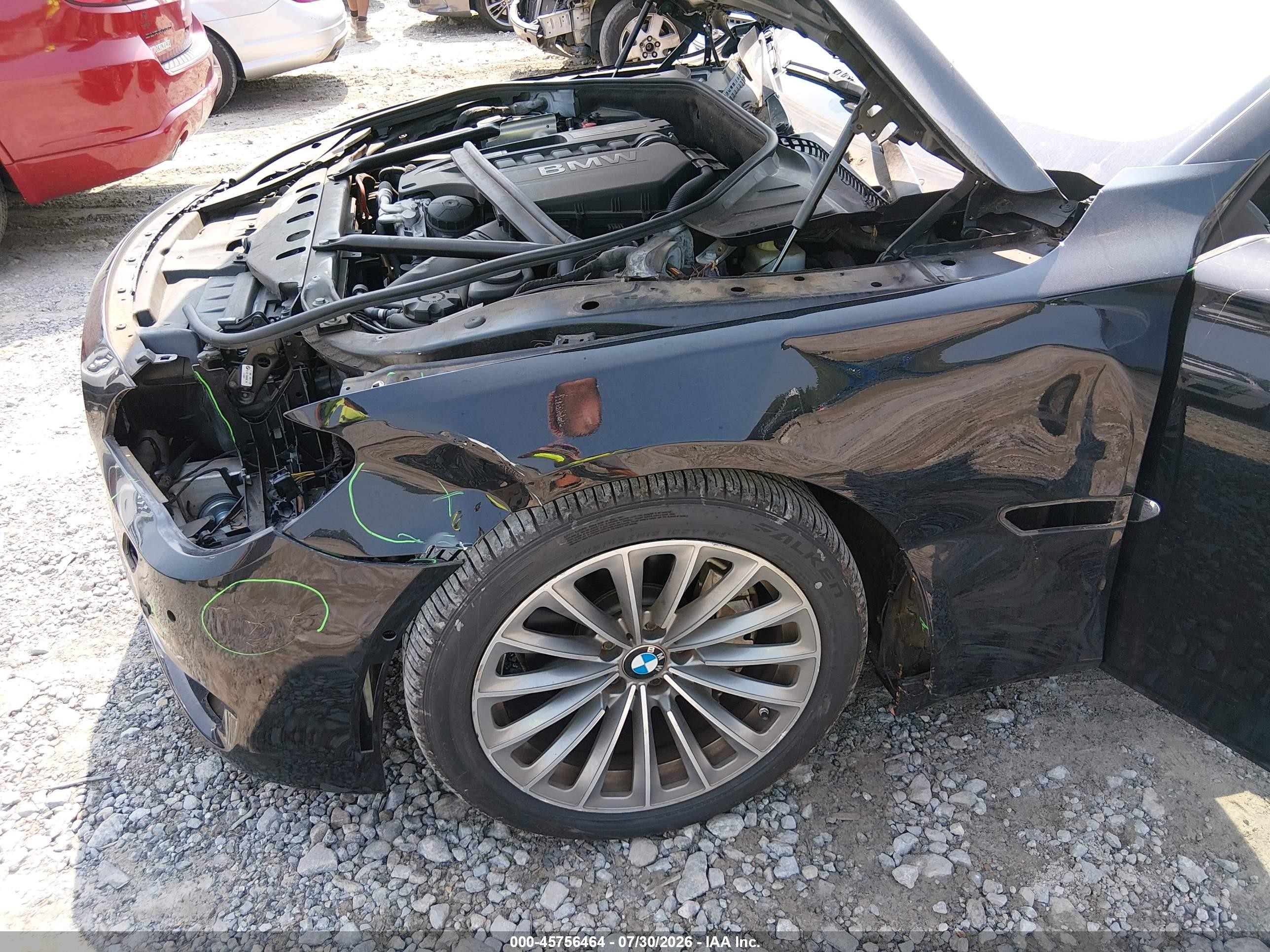 2012 Bmw 740li   Black vin: WBAKB4C58CC576467