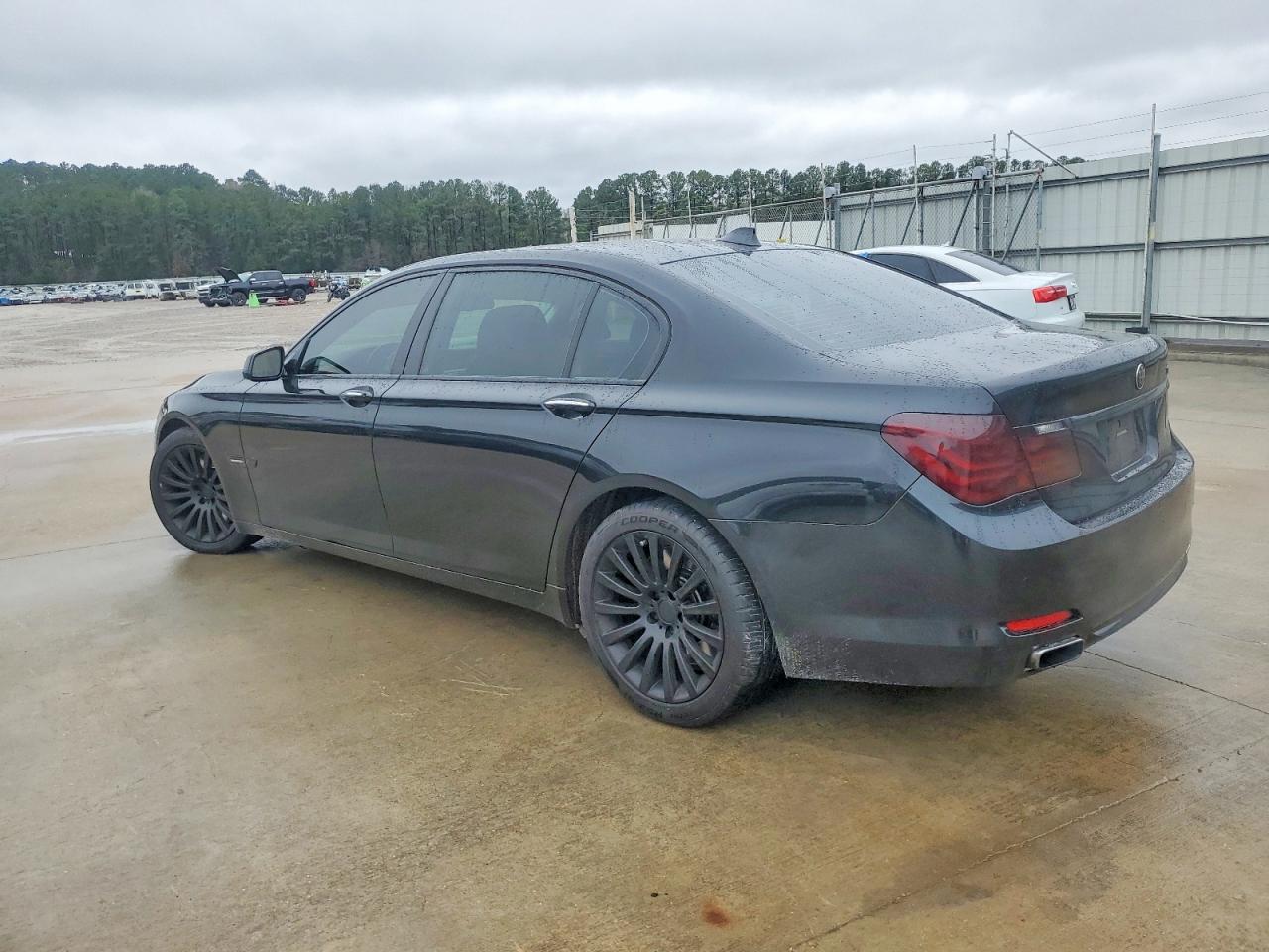2009 Bmw 750 Li Black vin: WBAKB83509CY58554
