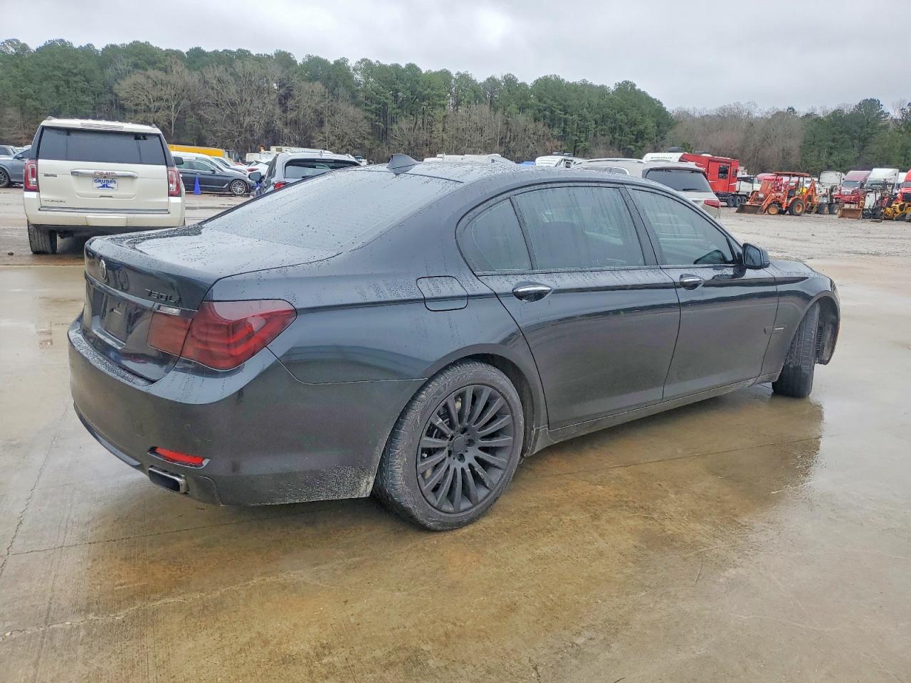 2009 Bmw 750 Li Black vin: WBAKB83509CY58554