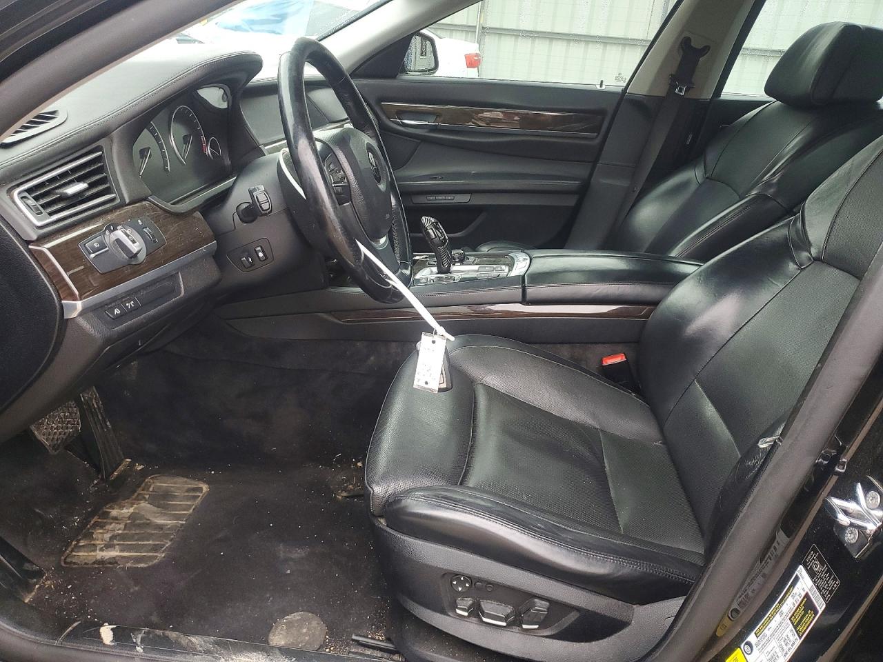 2009 Bmw 750 Li Black vin: WBAKB83509CY58554