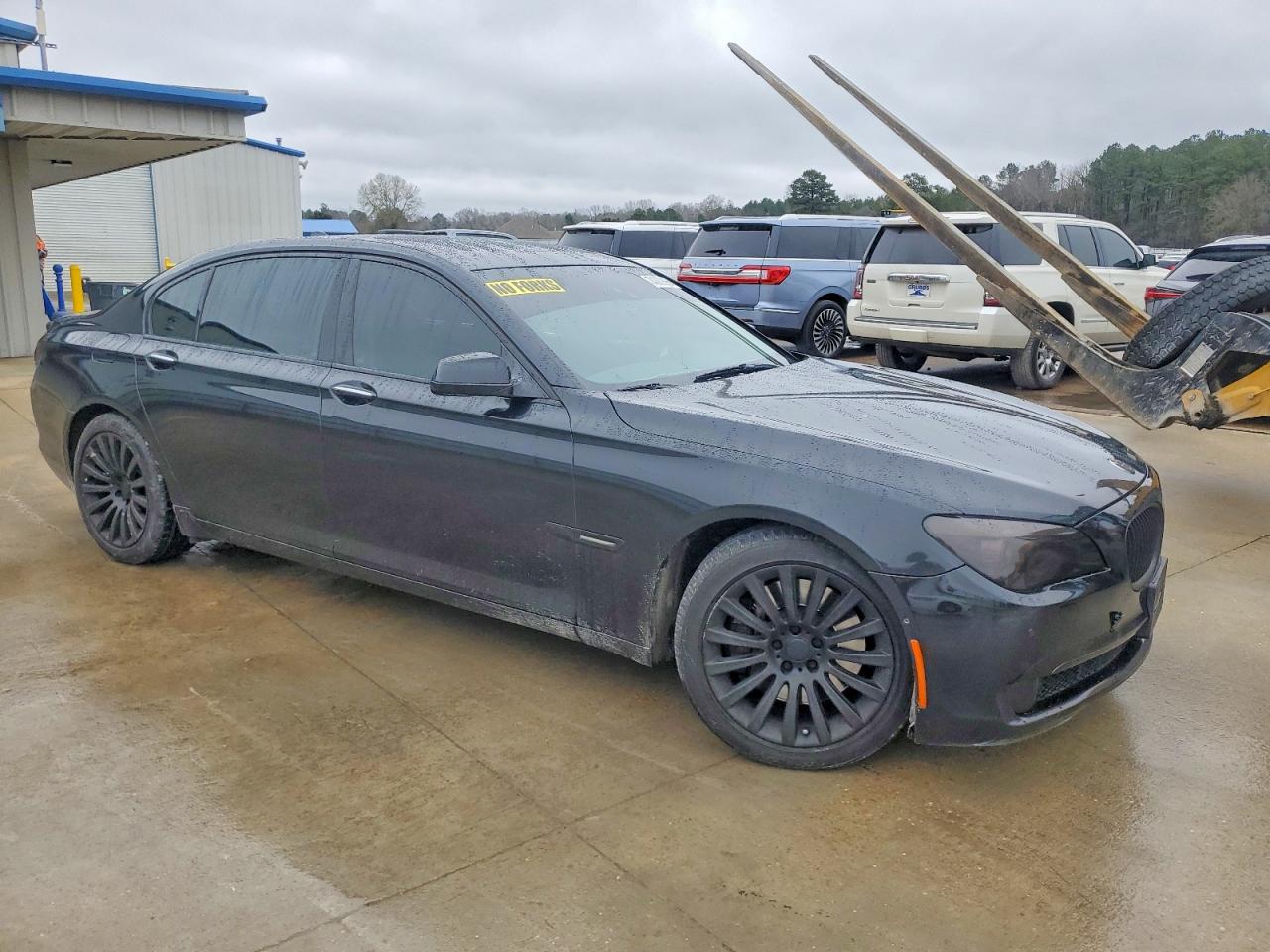 2009 Bmw 750 Li Black vin: WBAKB83509CY58554