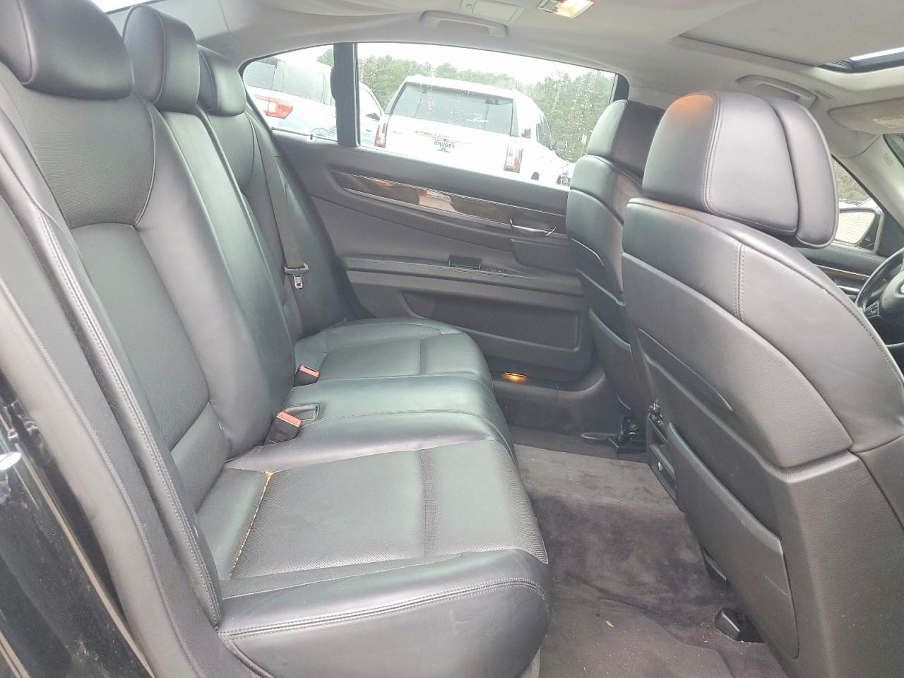 2009 Bmw 750 Li Black vin: WBAKB83509CY58554