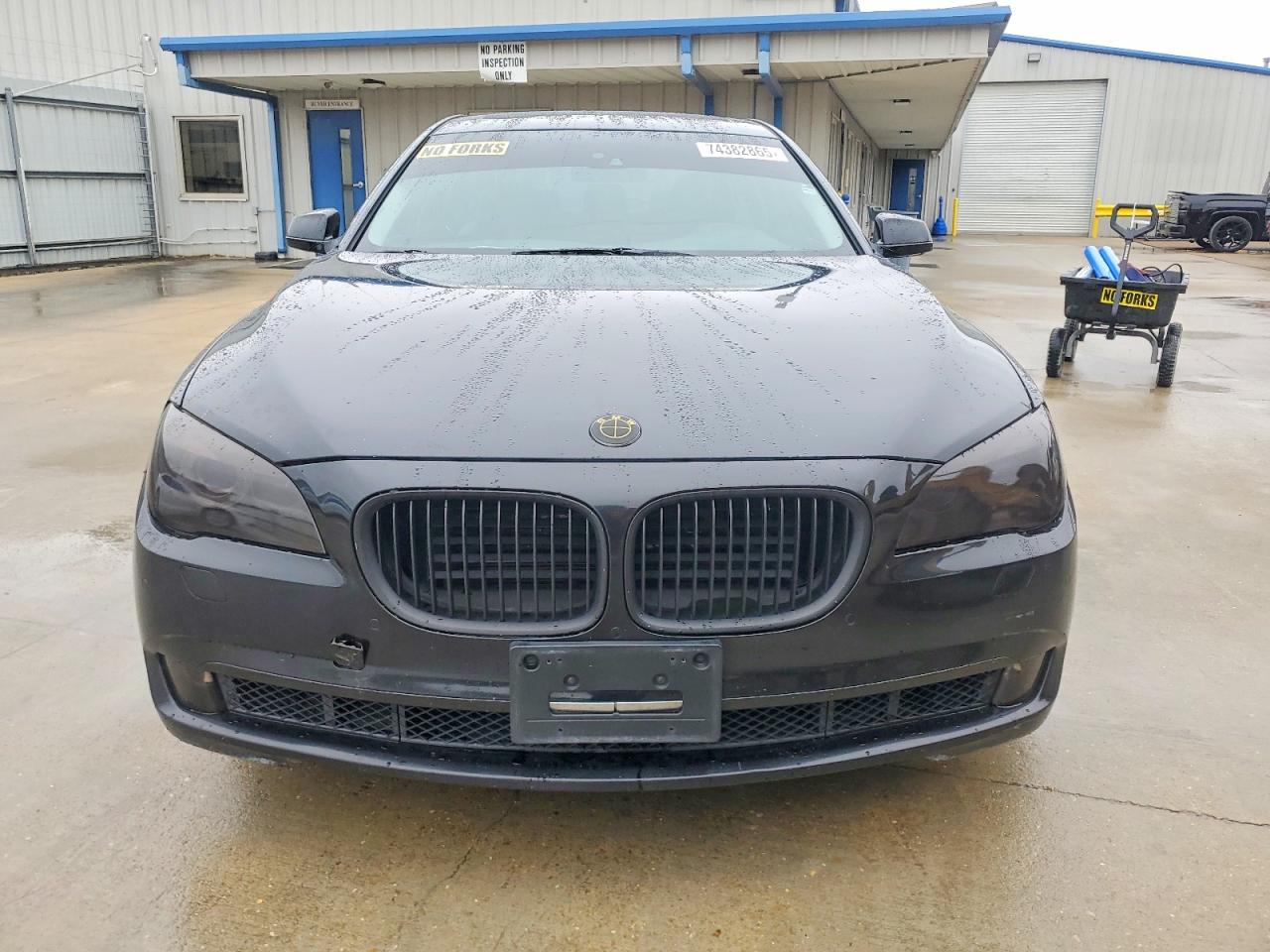 2009 Bmw 750 Li Black vin: WBAKB83509CY58554