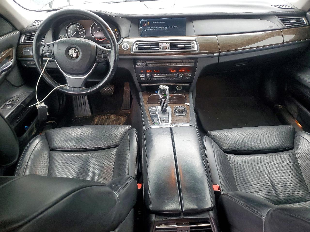 2009 Bmw 750 Li Black vin: WBAKB83509CY58554