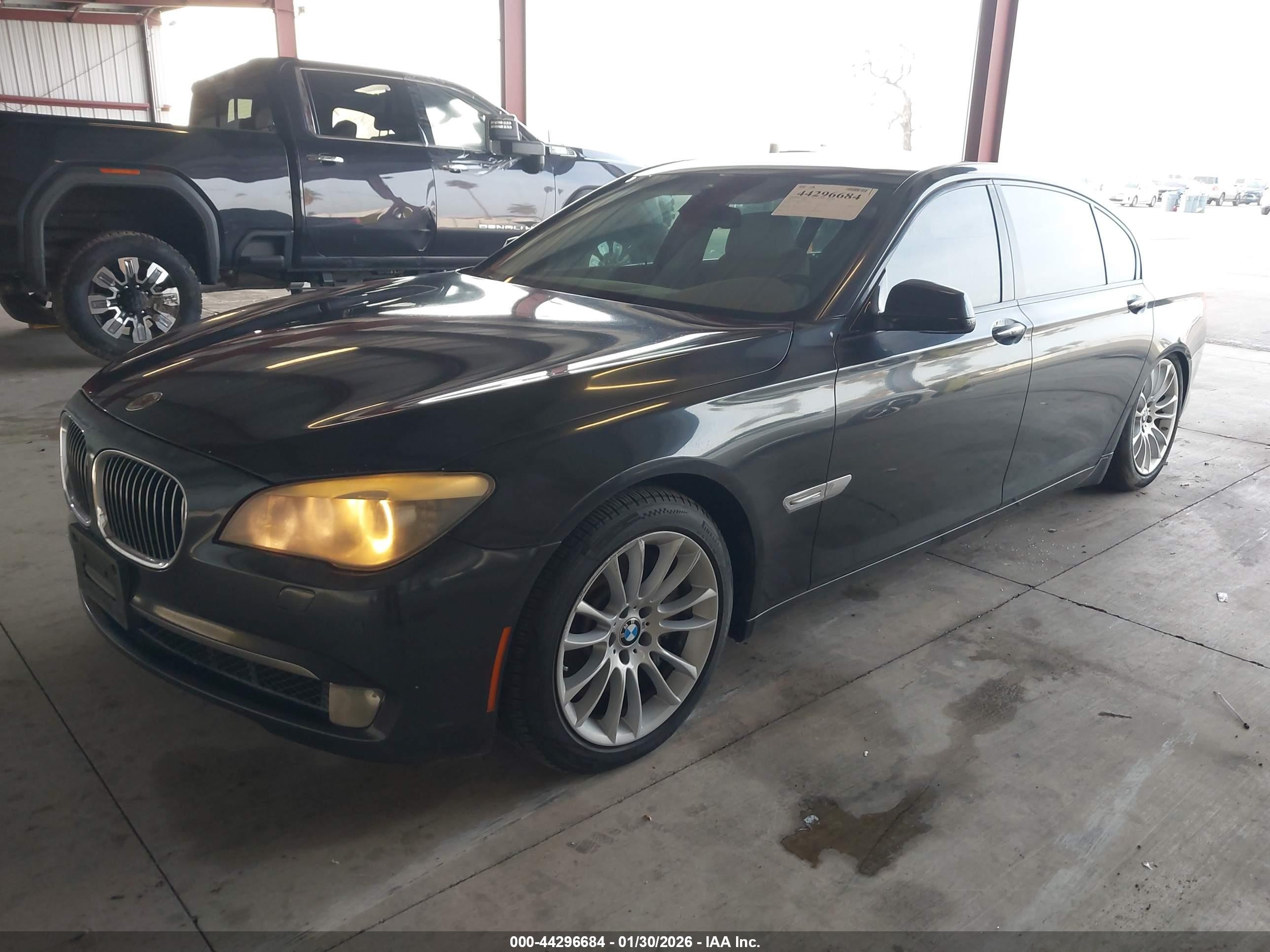 2009 Bmw 750li   Black vin: WBAKB83509CY61339