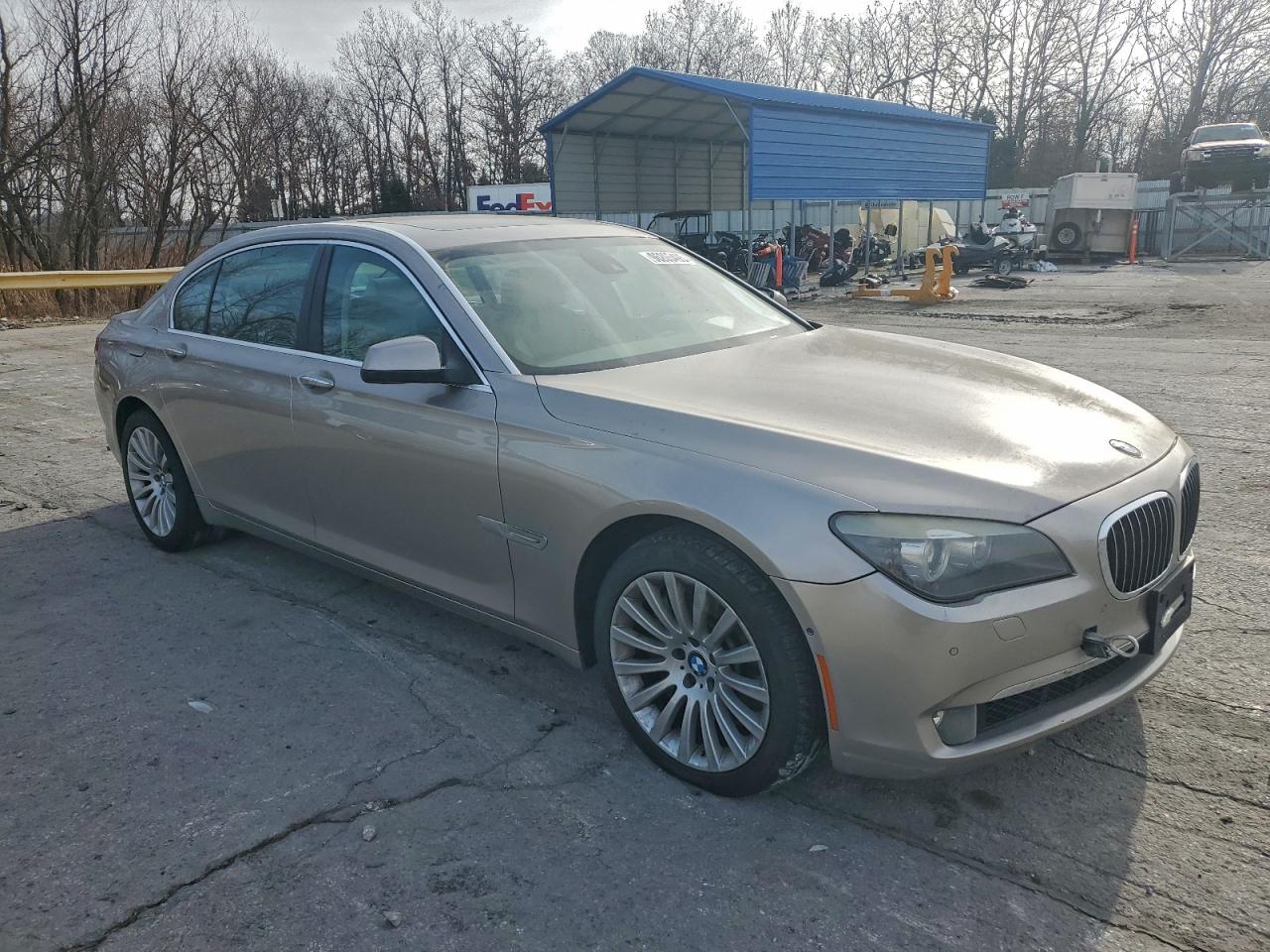 2009 Bmw 750 Li Gold vin: WBAKB83519CY57364