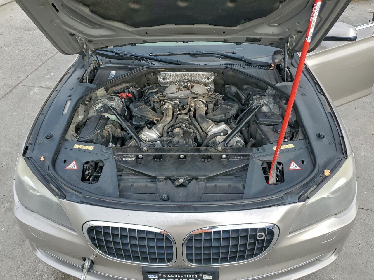 2009 Bmw 750 Li Gold vin: WBAKB83519CY57364